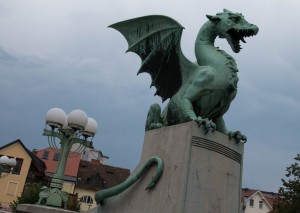 Dragon Bridge, Ljubljana                                